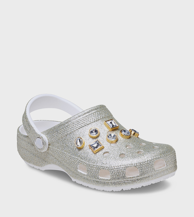 Classic Glitter Embellished Clog