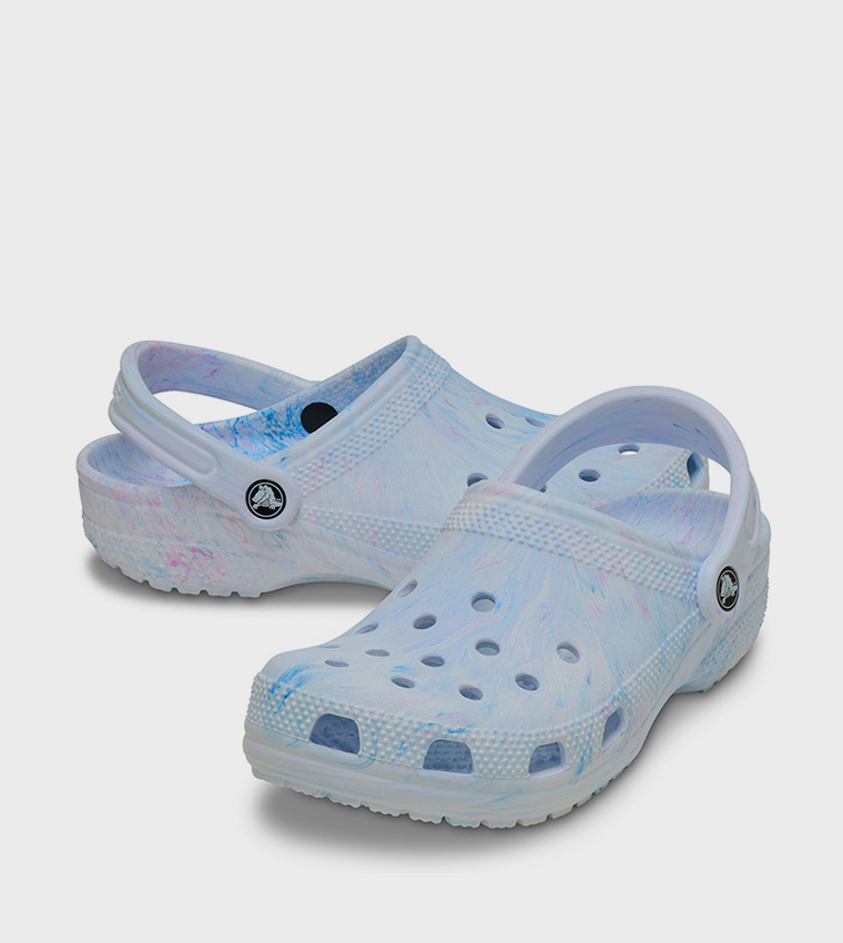 Cls Watercolor Marbled Clog