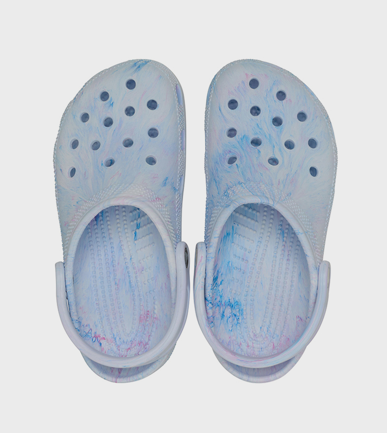Cls Watercolor Marbled Clog