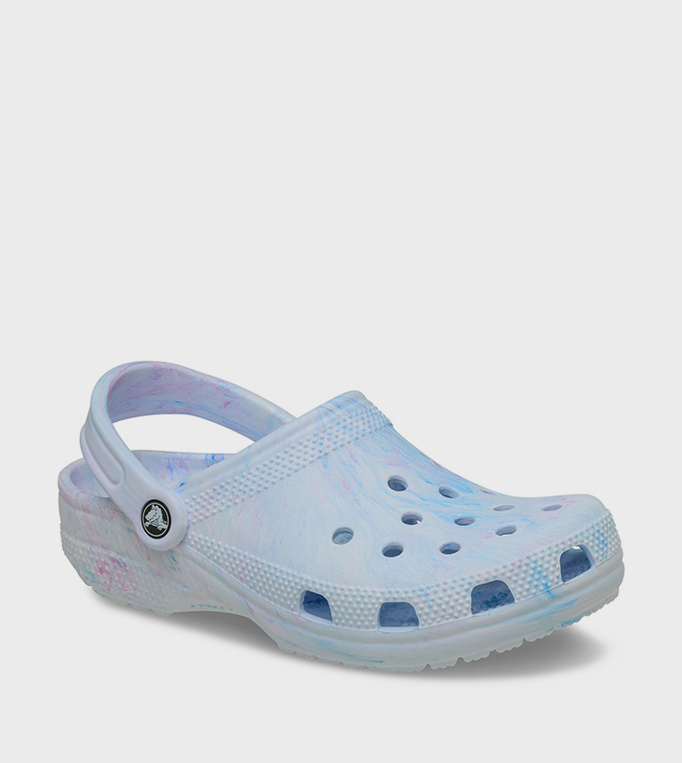 Cls Watercolor Marbled Clog