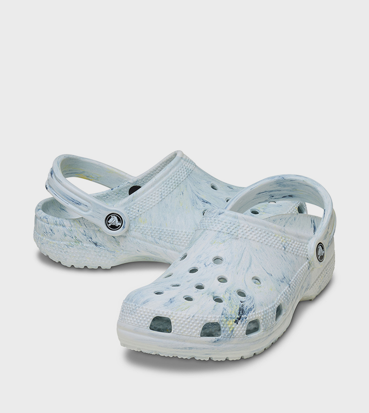Cls Watercolor Marbled Clog
