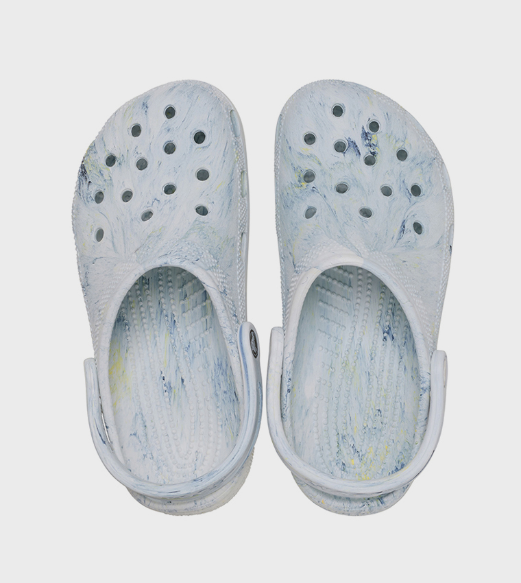 Cls Watercolor Marbled Clog