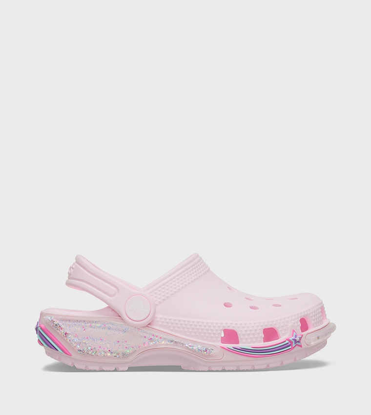 Kids' Classic Star Sparkle Shaker Clog 
