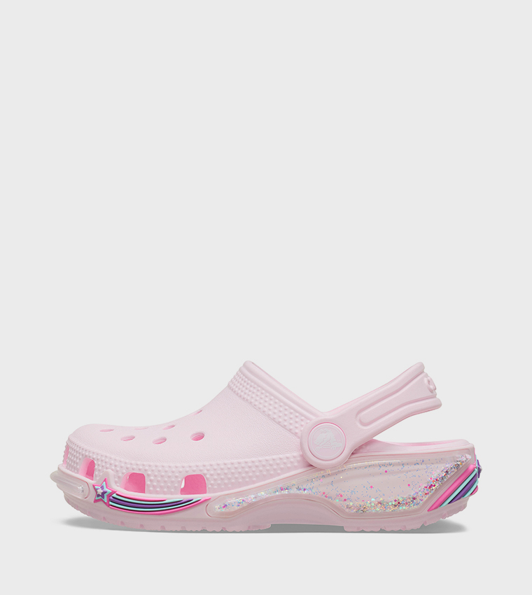 Kids' Classic Star Sparkle Shaker Clog 