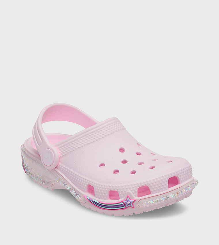 Kids' Classic Star Sparkle Shaker Clog 