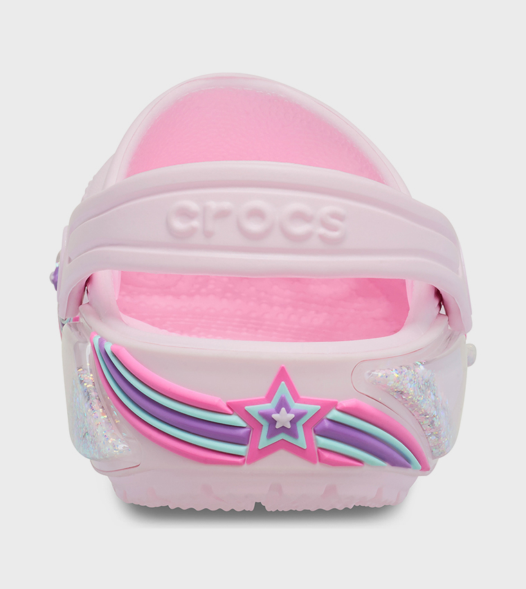 Kids' Classic Star Sparkle Shaker Clog 