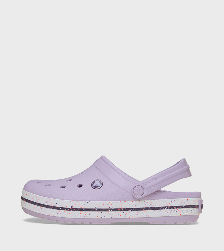 Crocband Speckled Band Clog