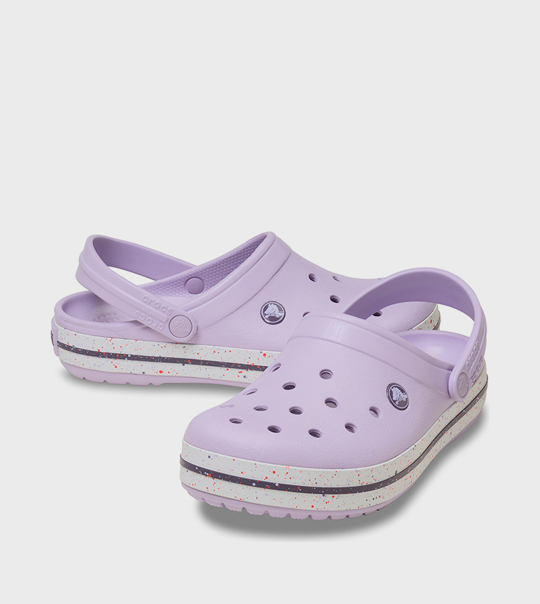 Crocband Speckled Band Clog