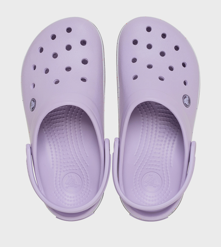 Crocband Speckled Band Clog