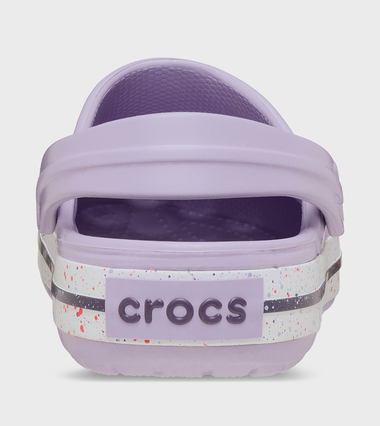 Crocband Speckled Band Clog
