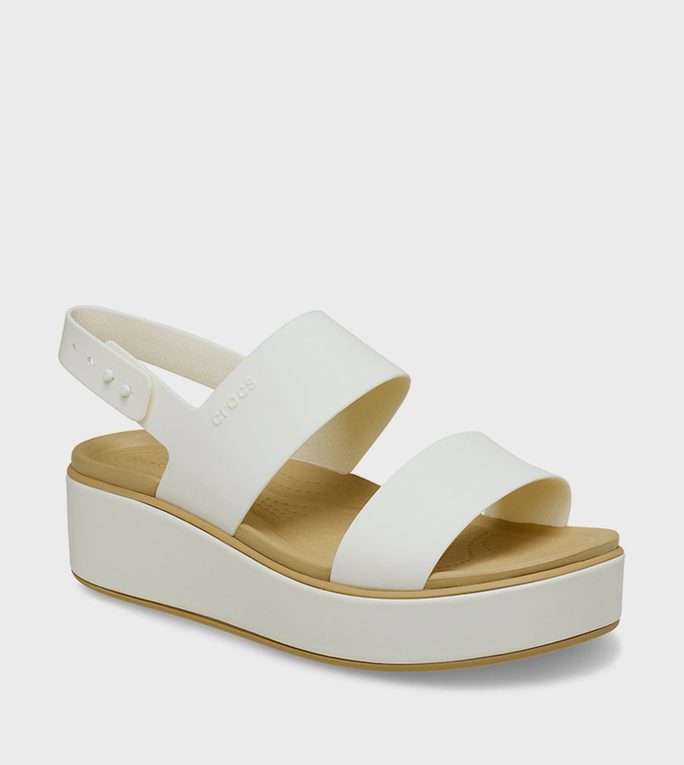 Brooklyn Matte Wrap Low Wedge