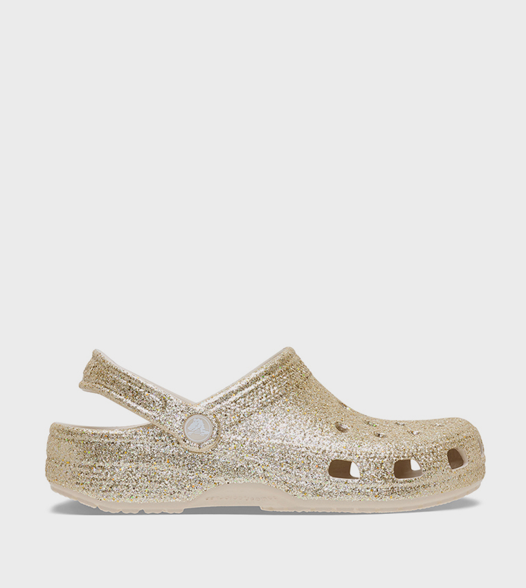 Classic Chunky Glitter Clog