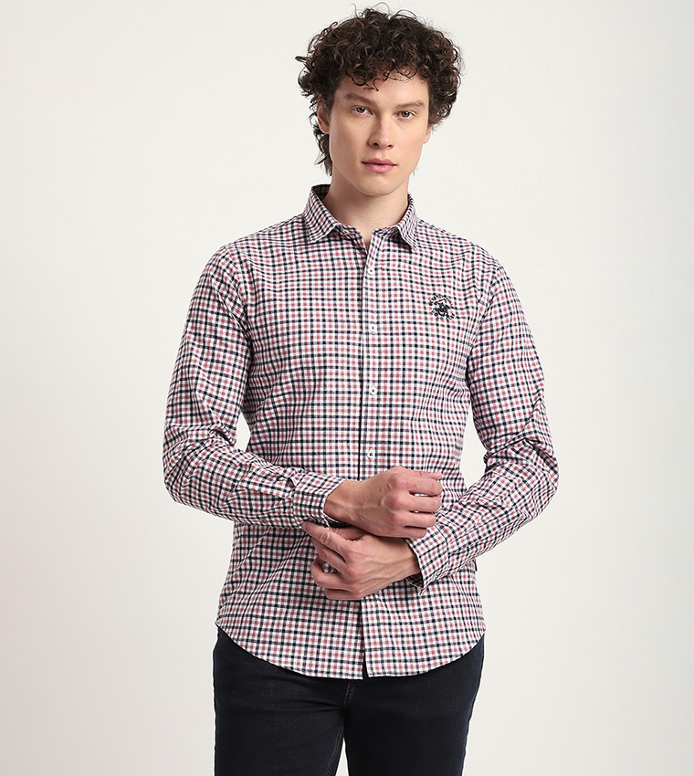 Plaid Long Sleeves Casual Shirt