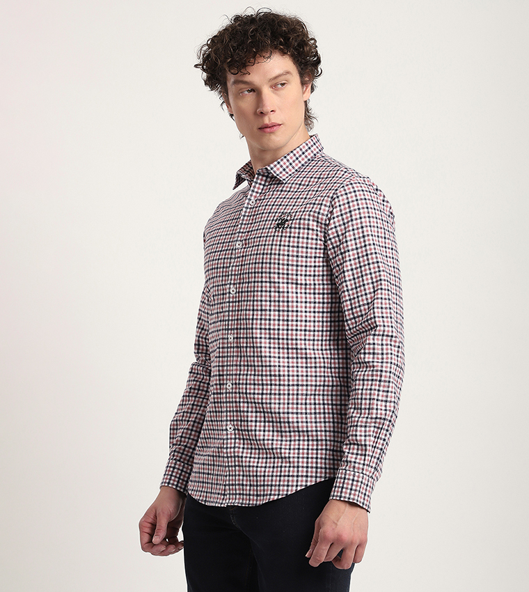 Plaid Long Sleeves Casual Shirt