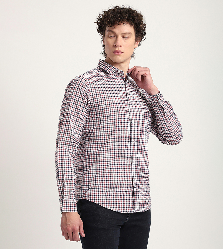 Plaid Long Sleeves Casual Shirt