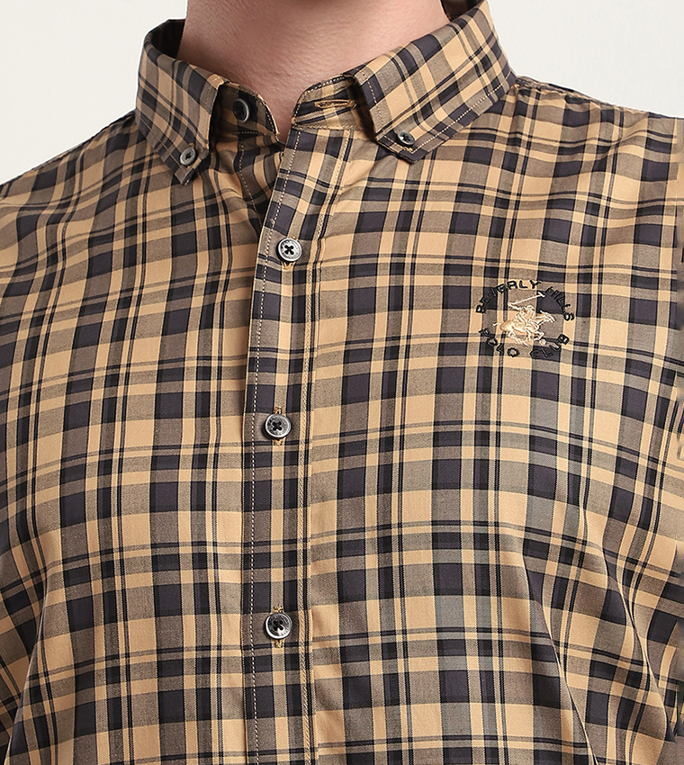 Plaid Long Sleeves Casual Shirt