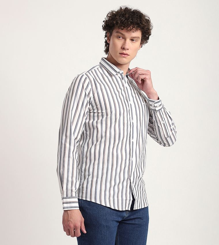 Striped Long Sleeves Casual Shirt