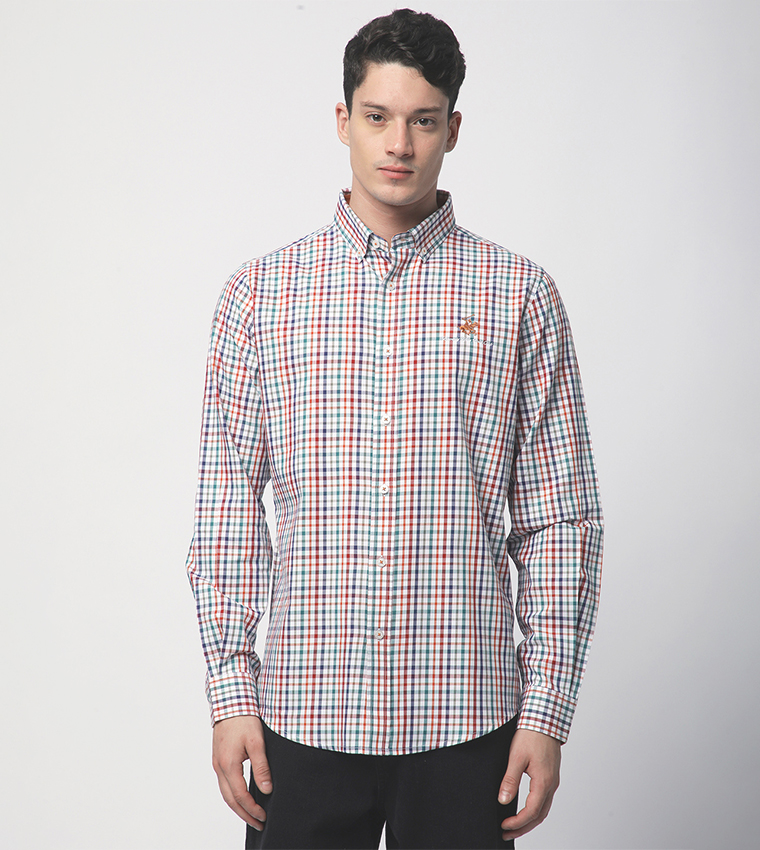 Plaid Long Sleeves Casual Shirt