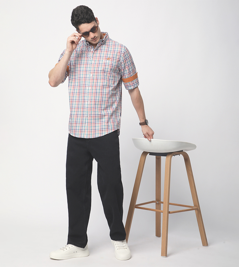 Plaid Long Sleeves Casual Shirt