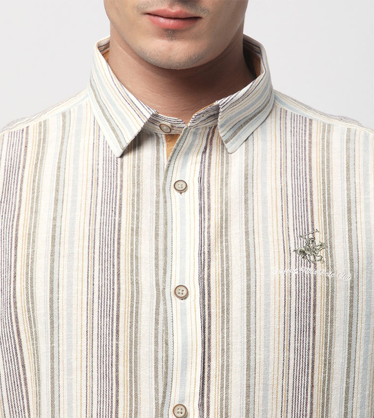 Striped Long Sleeves Casual Shirt