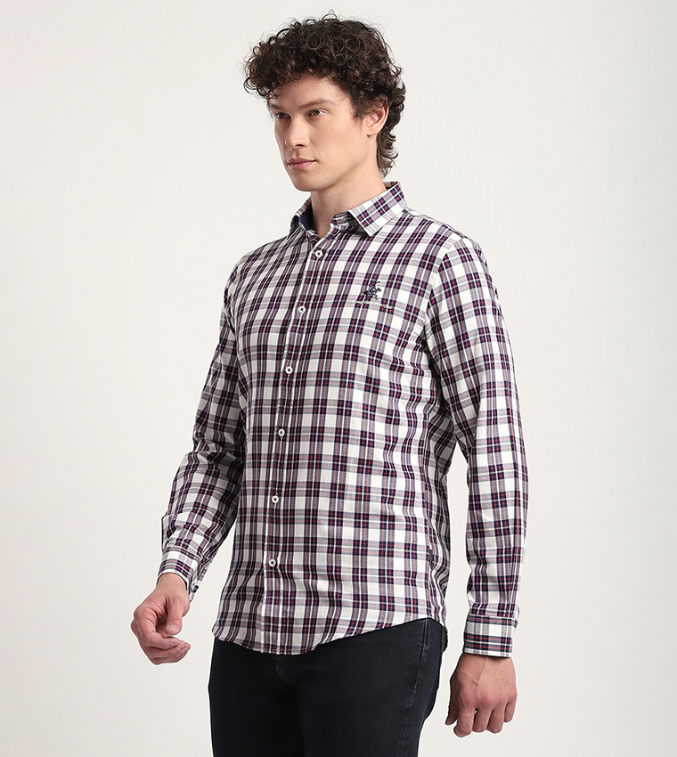 Plaid Long Sleeves Casual Shirt