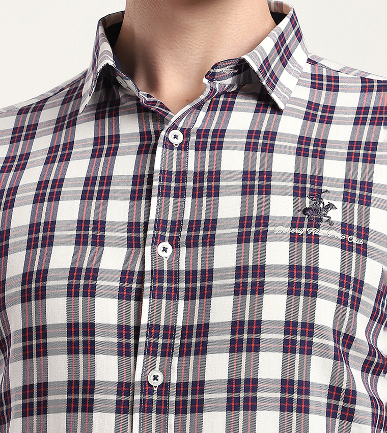 Plaid Long Sleeves Casual Shirt