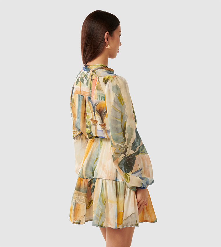 VERONA Printed Mini Dress