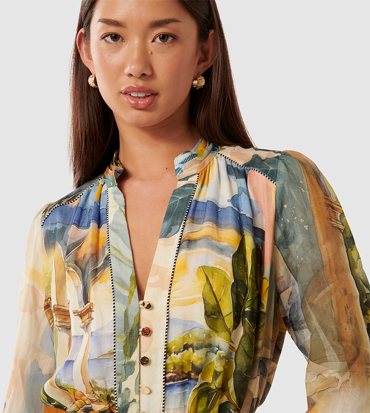 VERONA Printed Mini Dress