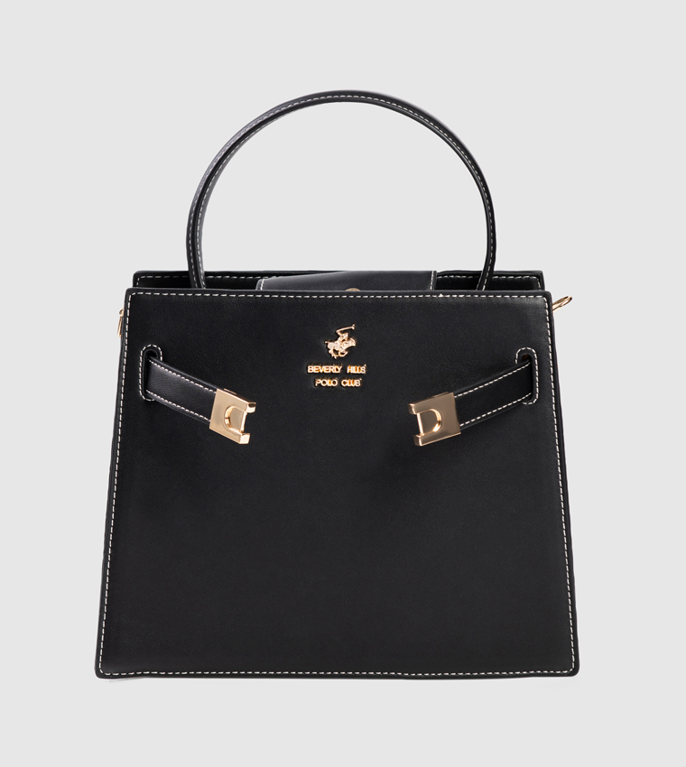 Logo Detail Handheld Bag