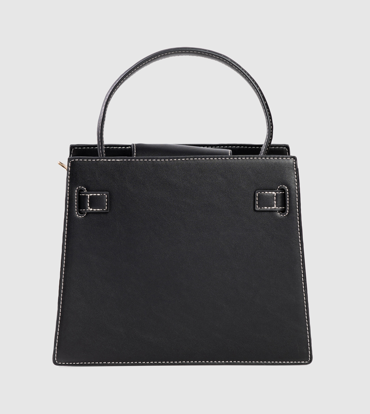 Logo Detail Handheld Bag