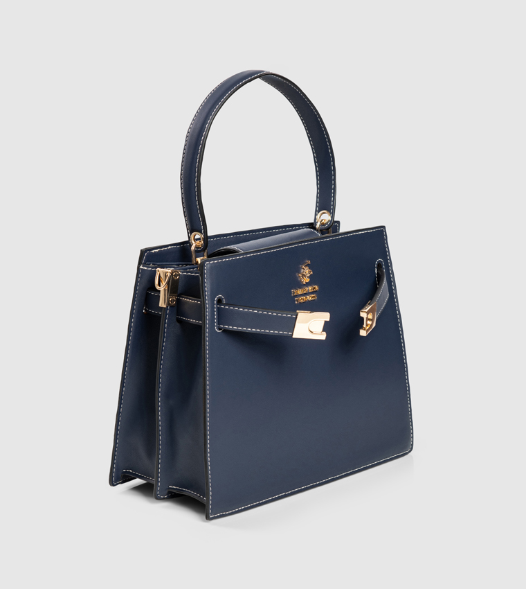 Logo Detail Handheld Bag