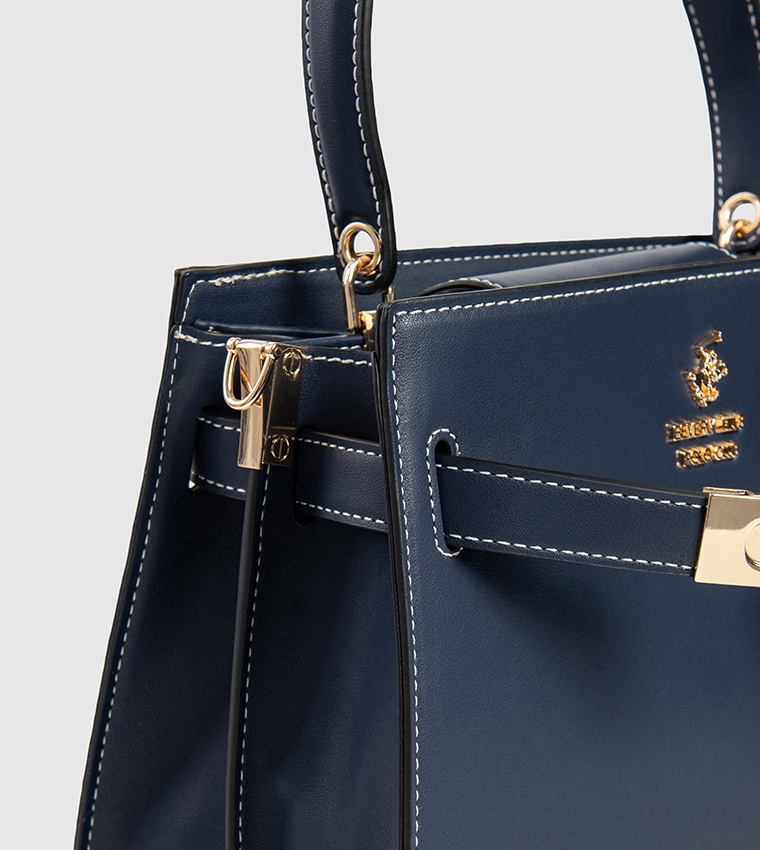 Logo Detail Handheld Bag