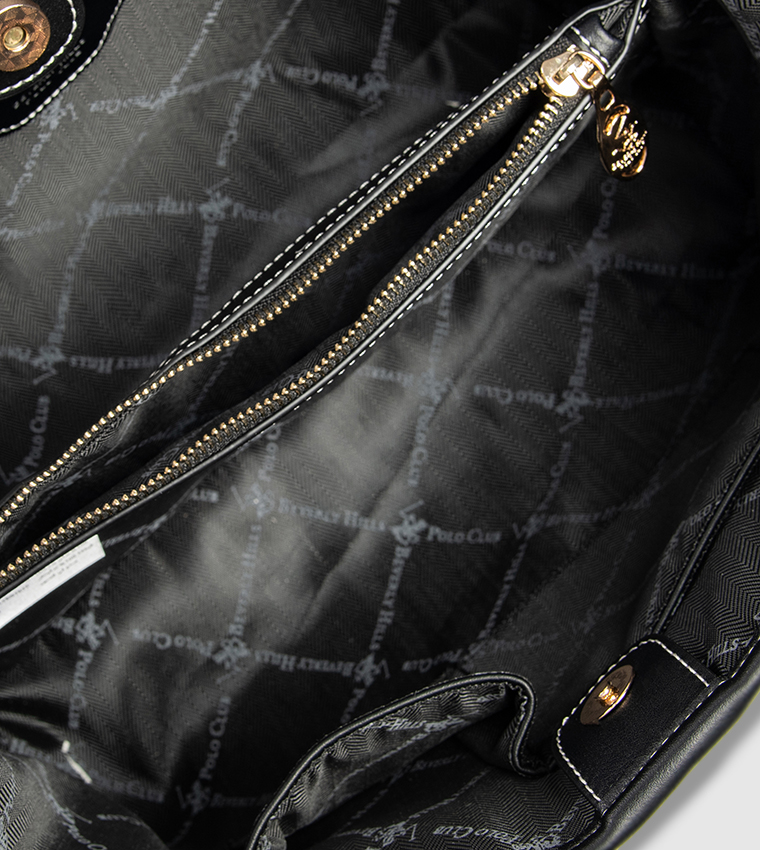 Logo Embossed Mini Tote Bag