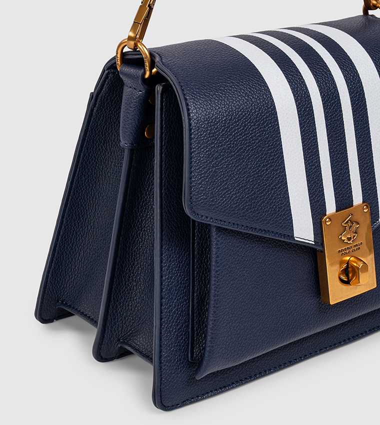 Textured Top Handle Bag