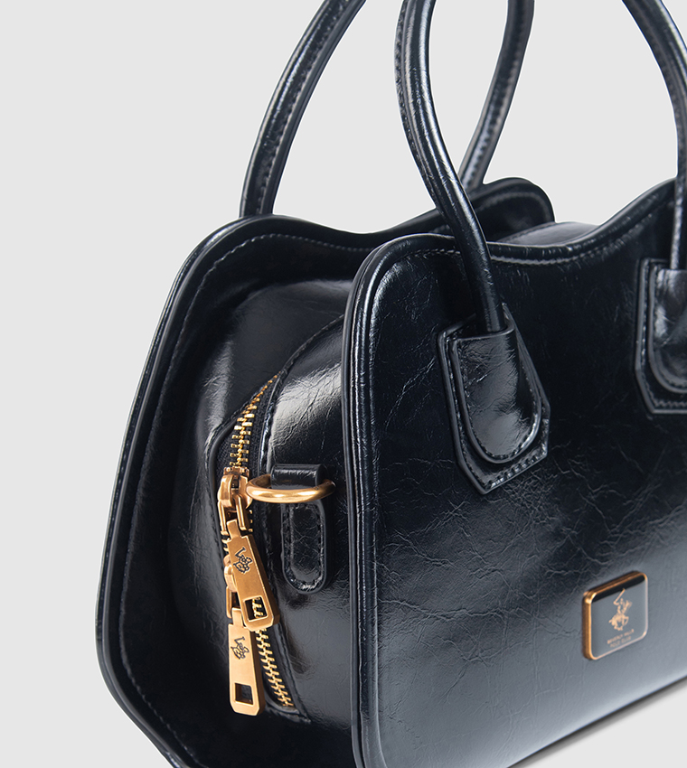 حقيبة ساتشل مزينة بشعار