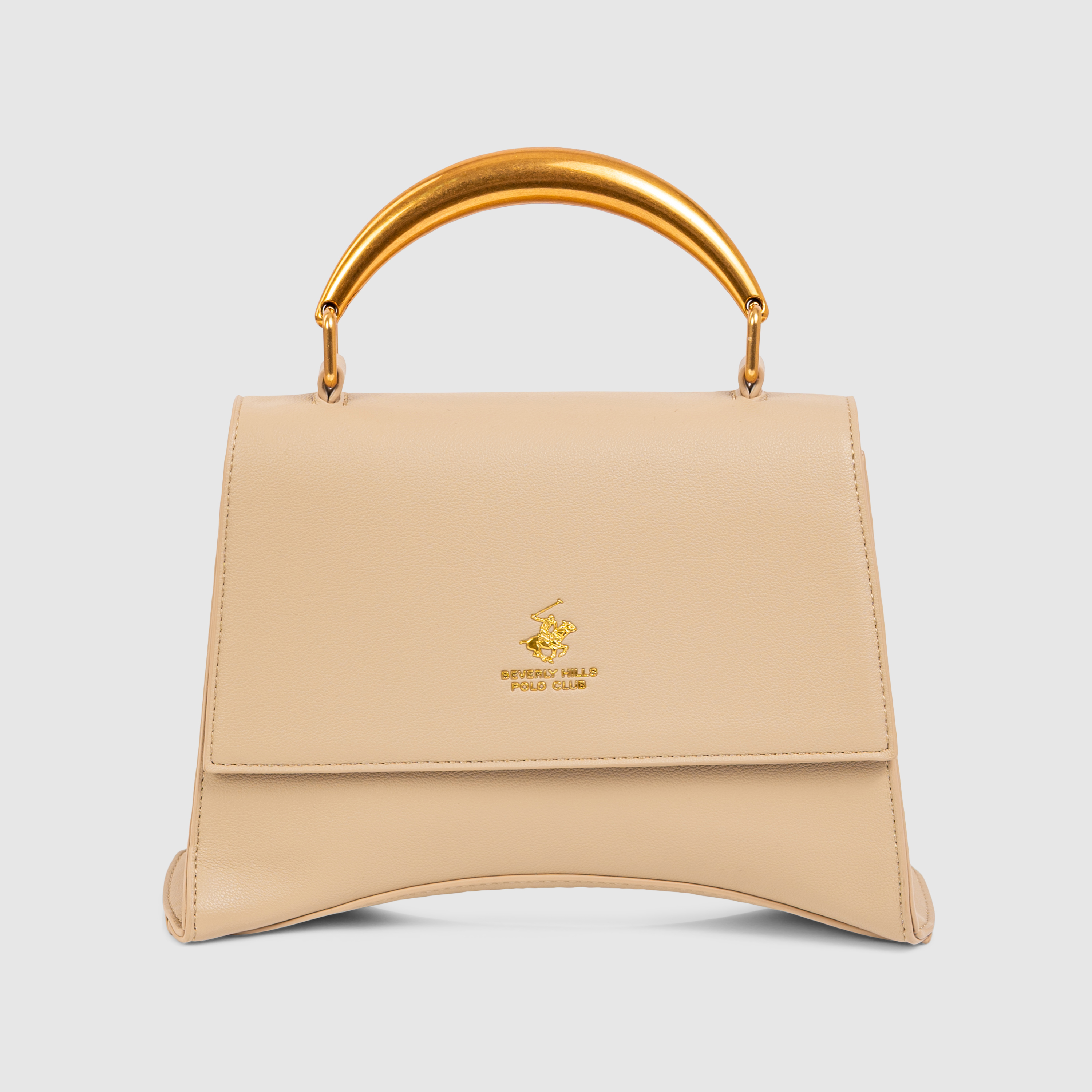 Logo Detail Top Handle Bag