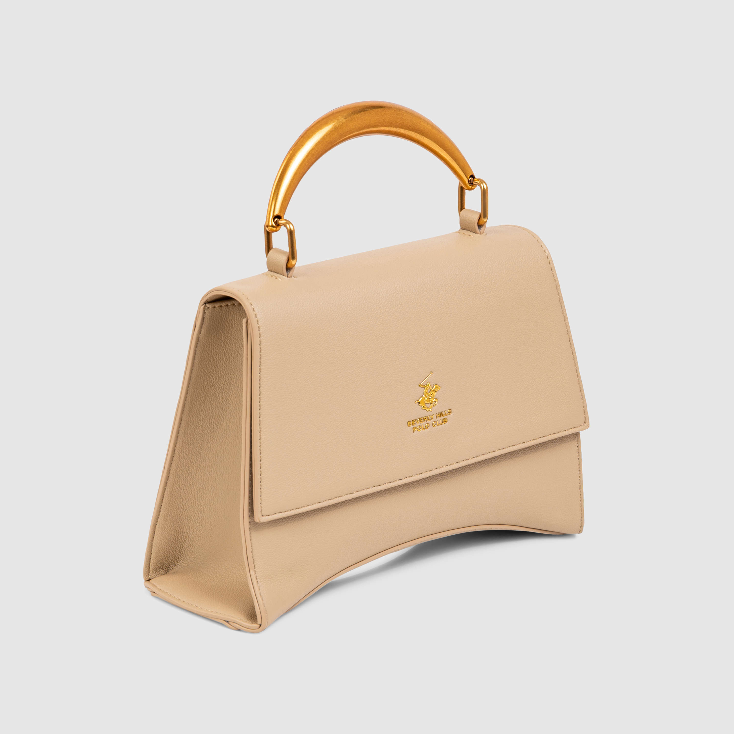 Logo Detail Top Handle Bag