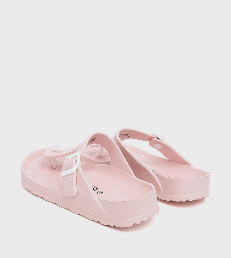 T-Strap Comfort Sandals