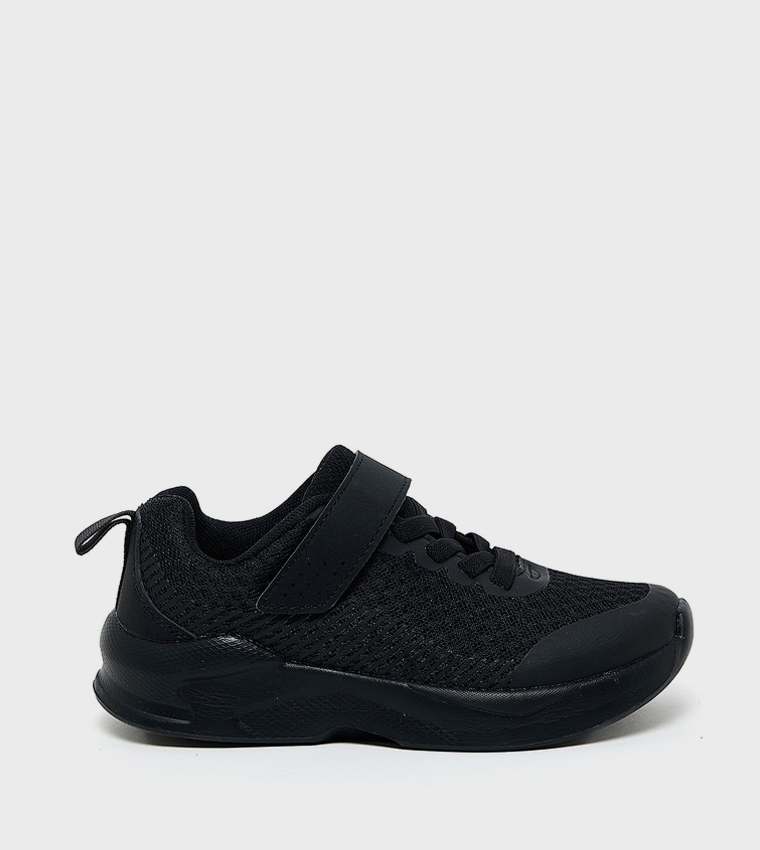 Knitted Velcro School Shoes