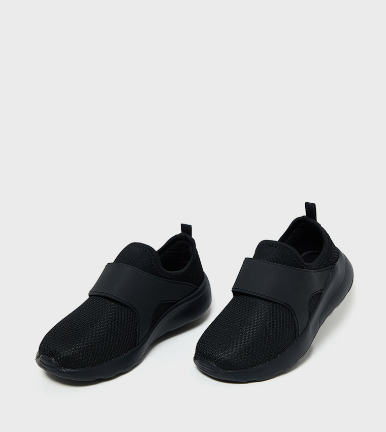 Mesh Slip On School Shoes