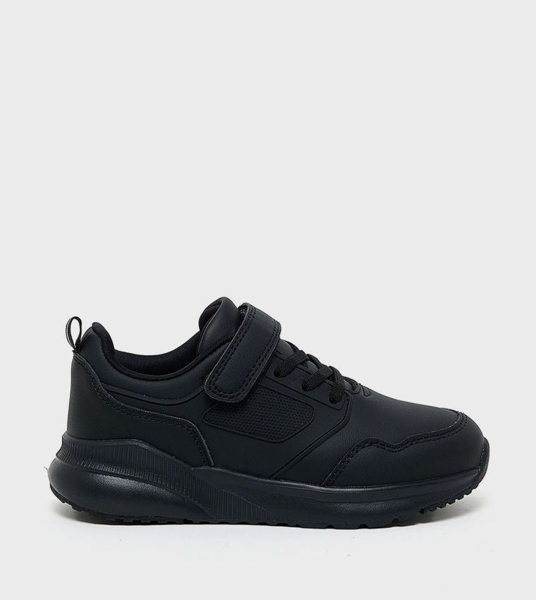 Textured Velcro School Shoes