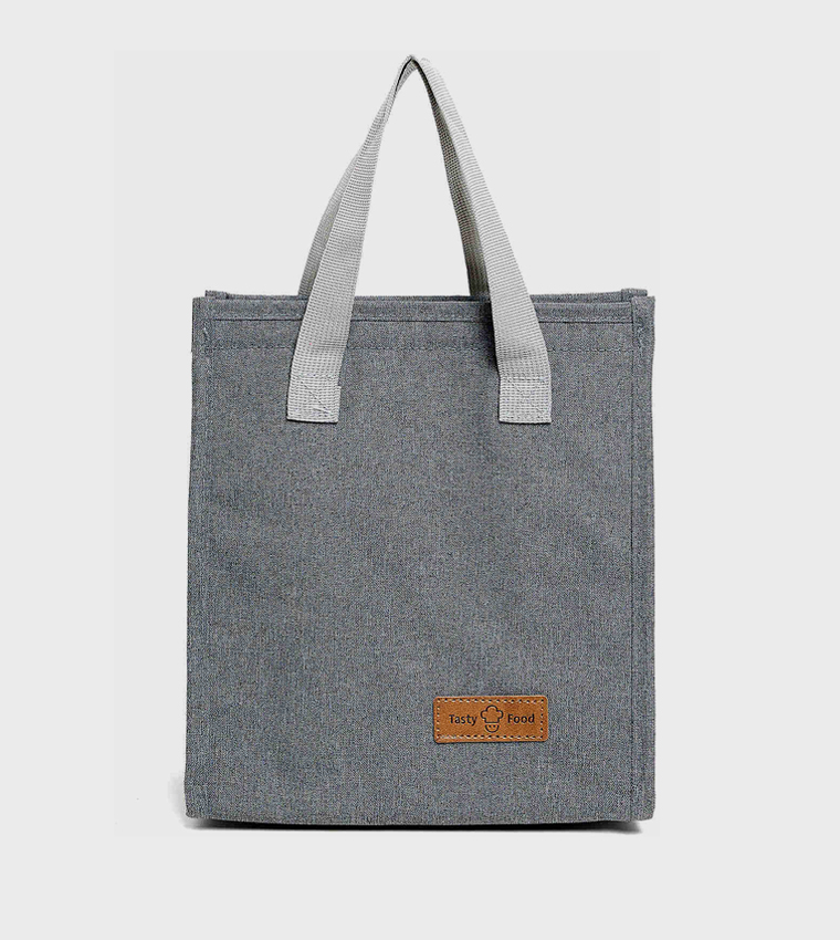 Textured Lunch Bag