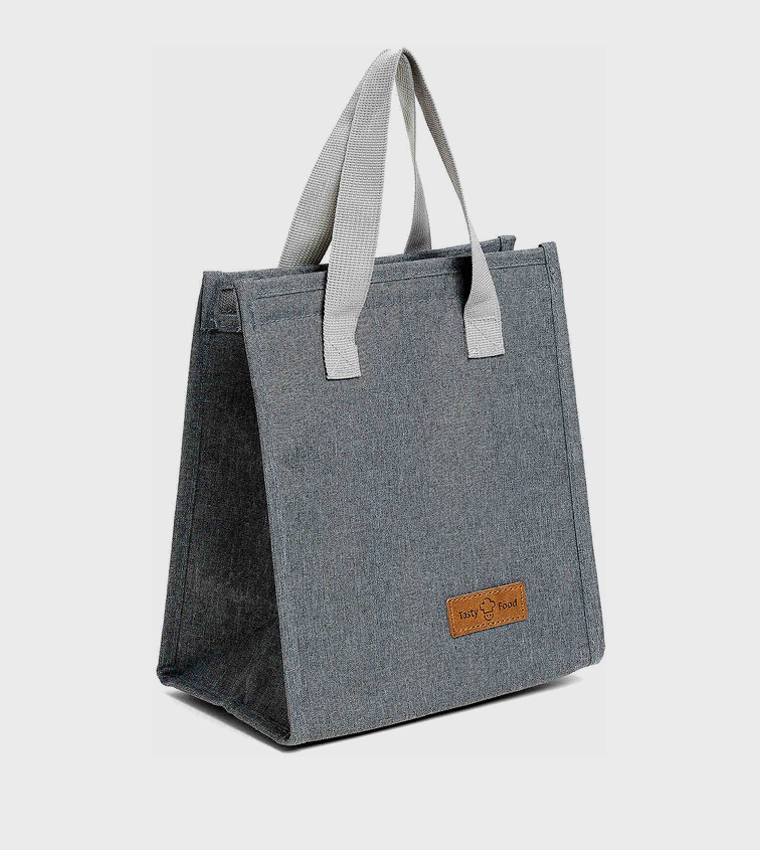 Textured Lunch Bag