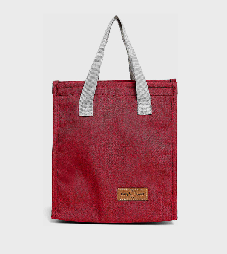 Textured Lunch Bag