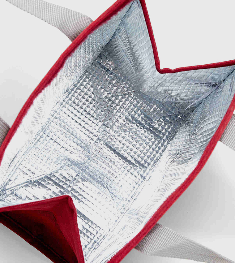 Textured Lunch Bag