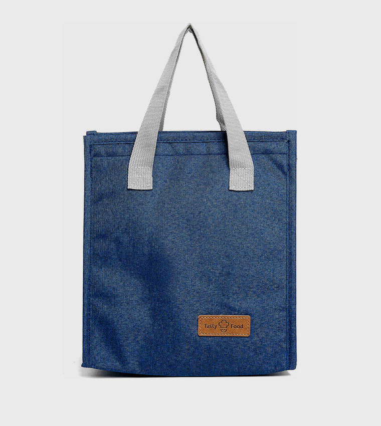 Textured Lunch Bag