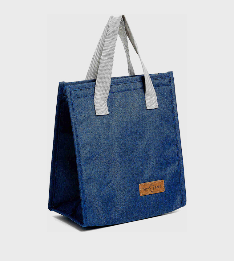Textured Lunch Bag