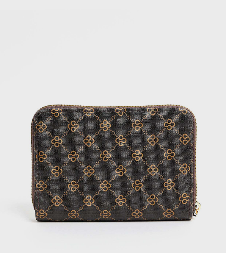 Patterned Medium Wallet