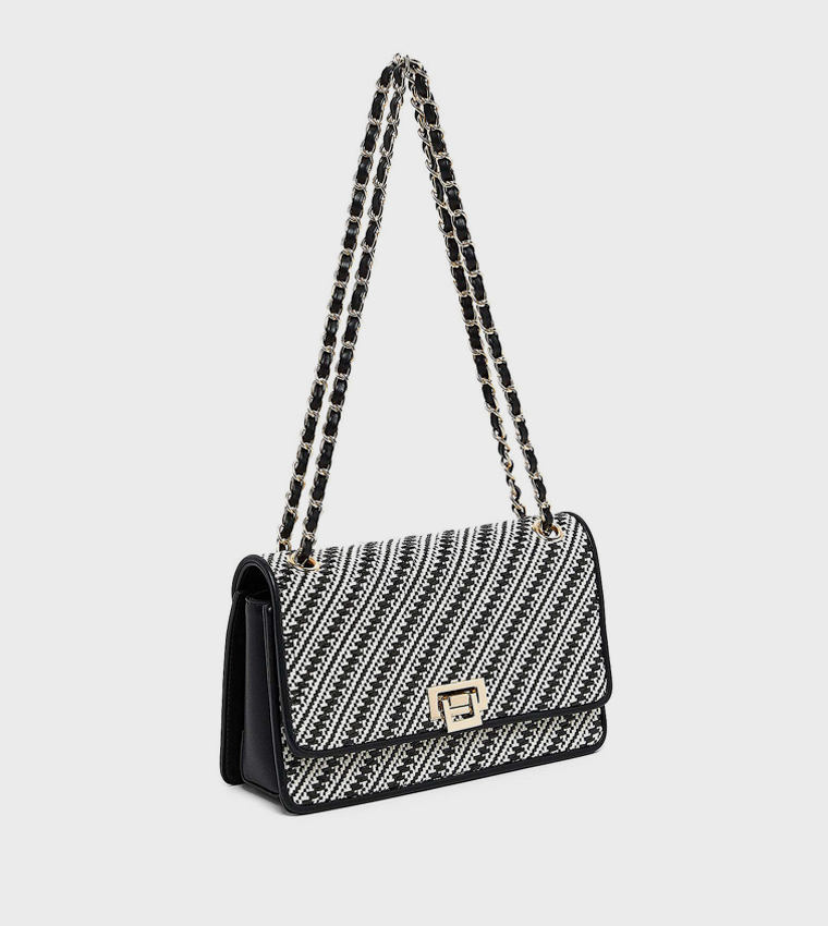 Patterned Shoulder Bag