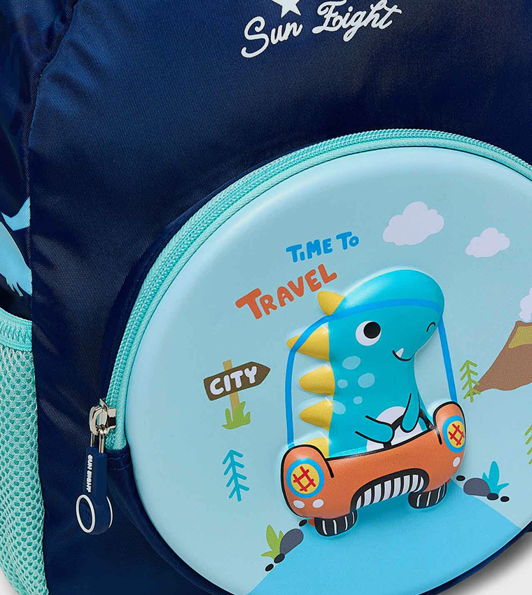 Printed Backpack